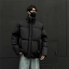 24年新款高级感品质短款皮棉衣立领加厚棉服外套M6710-PP88，男装棉衣，星座307A