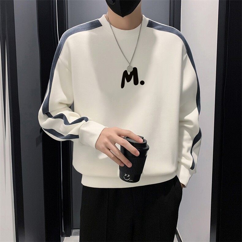 WY13812常规P58控78加绒P68控88加绒加厚圆领印花卫衣,男装卫衣,电商B340