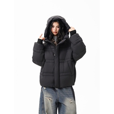 90%绒新标有报告连帽韩版宽松羽绒服上衣Y986/P350现货，男装羽绒服，星座202-3