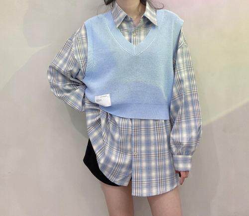 条纹衬衫，女装衬衫，HEY.KK