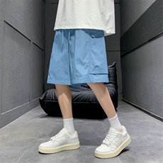 现货夏季工装短裤男ins潮牌休闲百搭潮流痞帅五分裤D02522-P40，男装休闲裤，星座308B-2