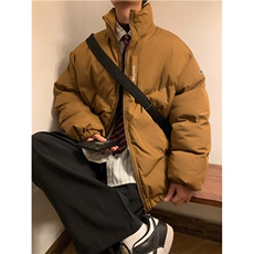 2022加厚棉衣男冬季简约宽松百搭潮流面包服男外套MY06587-P75，男装棉衣，星座308B-1