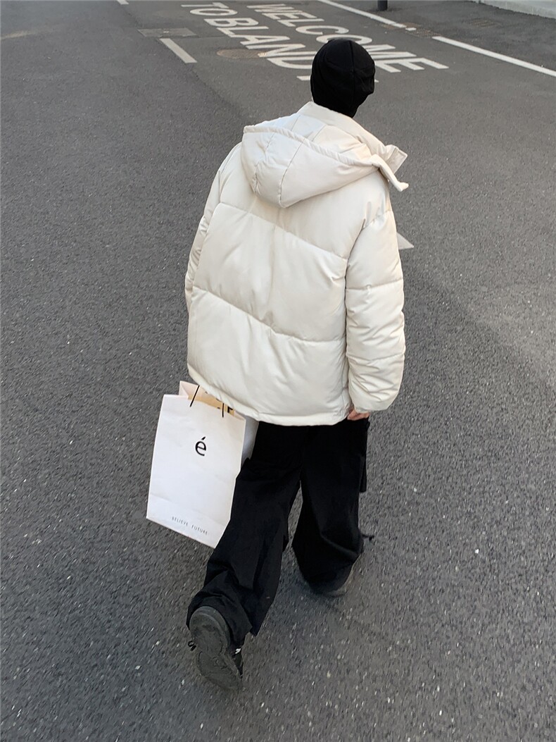 特批港风时尚五角星印花时尚连帽棉衣A247-MY231特批95控158,男装棉衣,电商A247