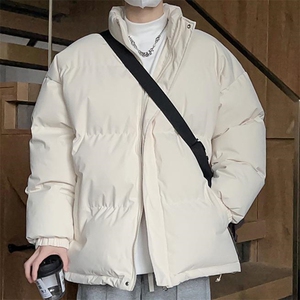 现货高品质美式高街冬季重磅三防加厚羽绒棉衣厚外套面包棉服图片