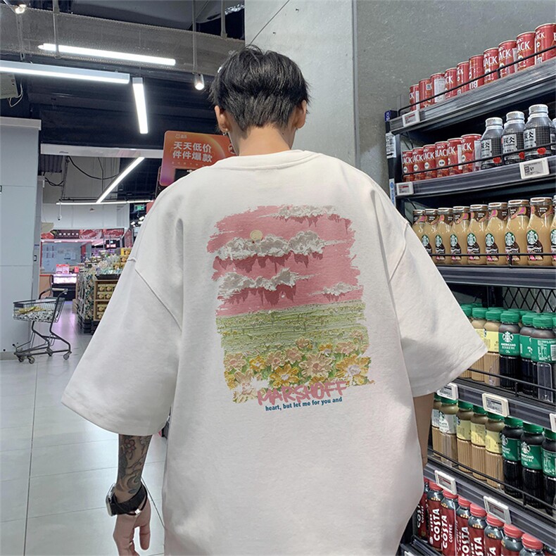 已注册纯棉220克T4356P23得物直播短袖T恤重磅280克TB4356批28,男装T恤,电商C408(原B339-1)