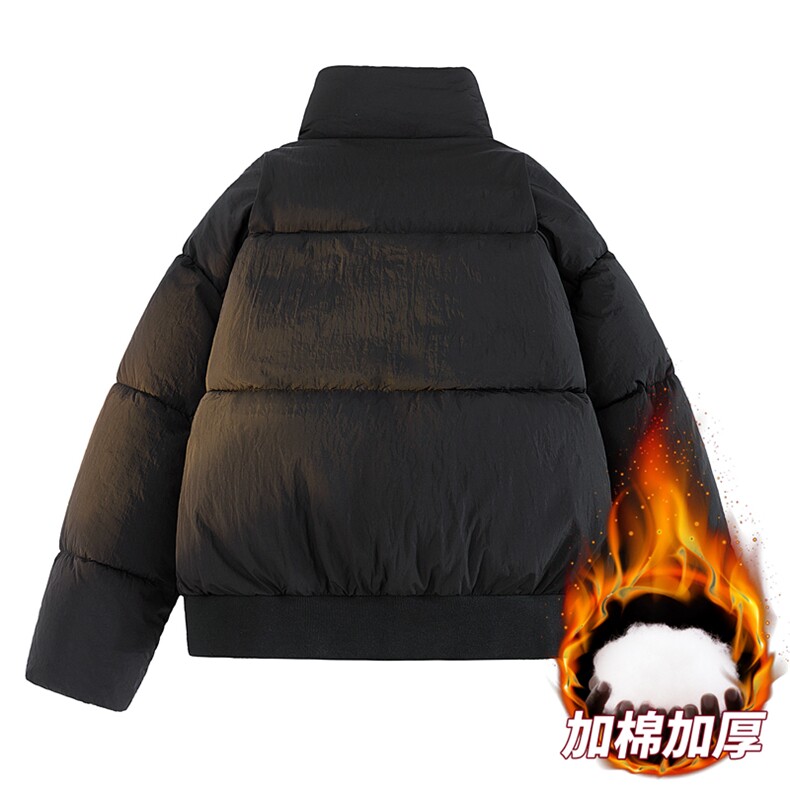 白底男女冬季加绒加厚立领防水保暖棉服大衣A406MY8817P85,男装棉衣,星座309（原A406）