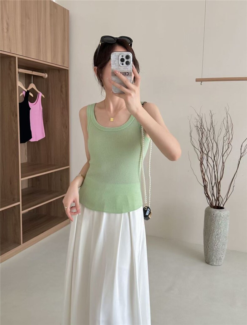 2025百搭时尚包边吊带，女装背心吊带，巧奈羊绒