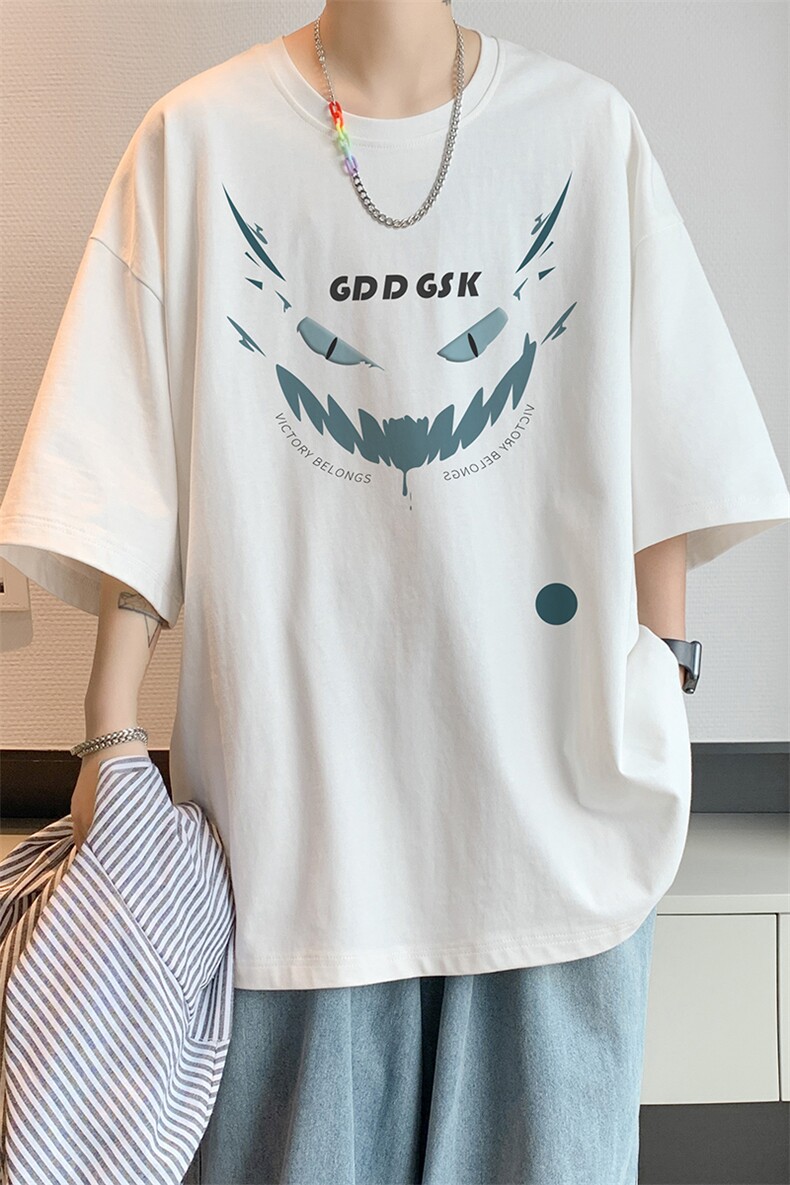 已注册/夏季内景重磅情侣宽松短袖T恤男潮休闲打底衫DT00572/P25,男装T恤,电商B316