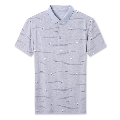 polo衫男2023夏季新款棉质翻领夏季潮流衣服时尚男士POLO男装图片