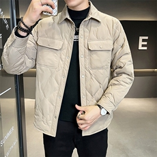 标80白鸭绒2025店主风冬季轻薄保暖羽绒服保暖外套8066-P185，男装羽绒服，电商A413