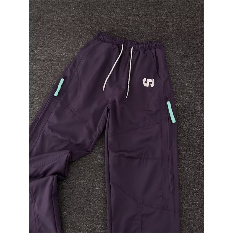 户外冲锋工装裤男秋速干防水登山长裤机能侧链休闲裤子K6596-P40,男装工装外套,星座412-3