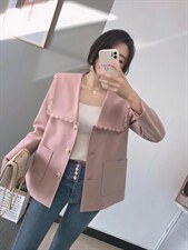 秋季新款短西装外套，女装西装，中广青青