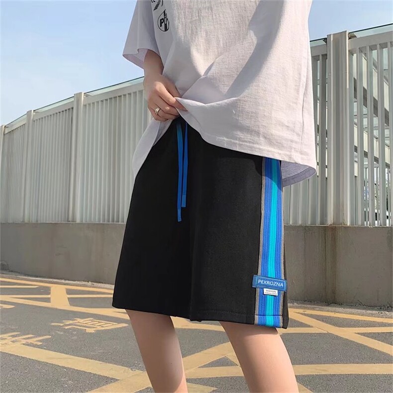 美式高街短裤男夏季潮牌ins休闲中裤GK74P28,男装休闲裤,星座1116-2