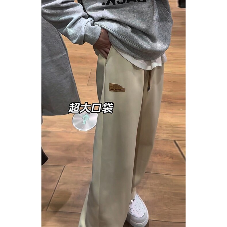 特批P28无差价秋新抖音贴标运动卫裤男士美式直筒休闲裤K1957,男装休闲裤,电商A001