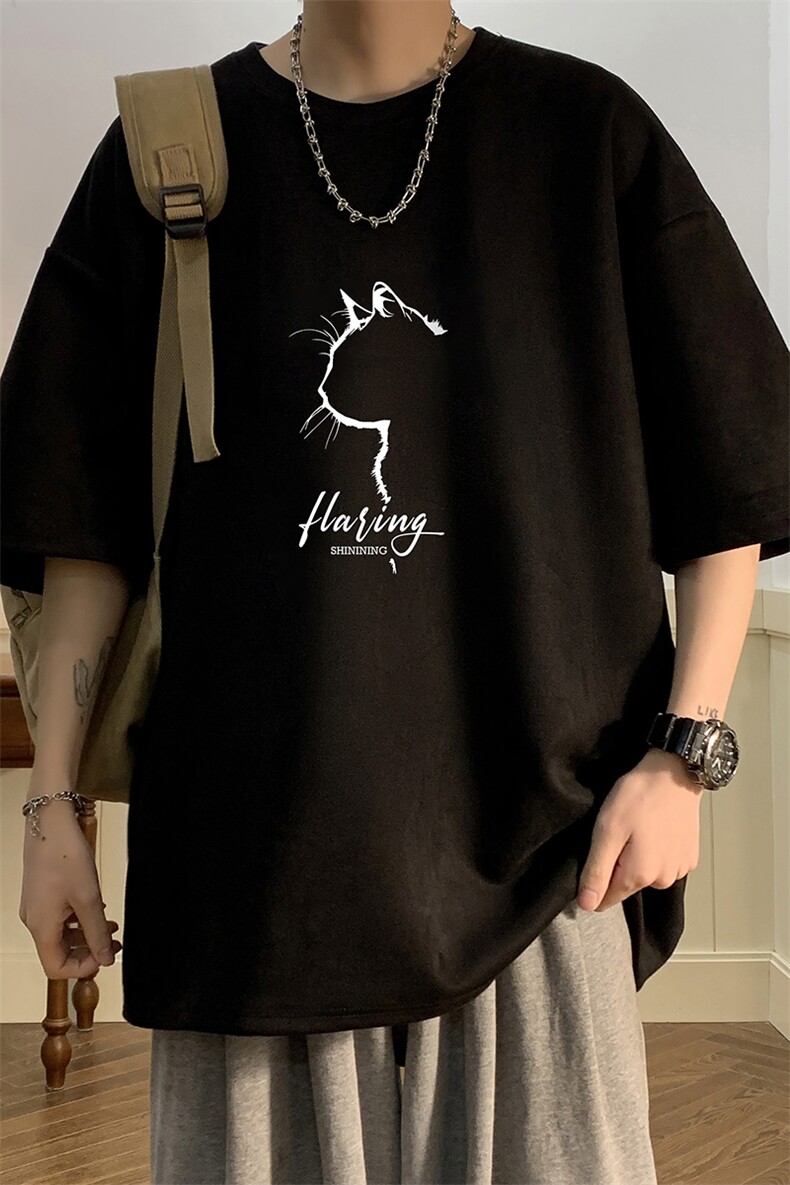 麂皮绒短袖t恤男大码半袖男酒店风JD82344-P25,男装T恤,电商A040