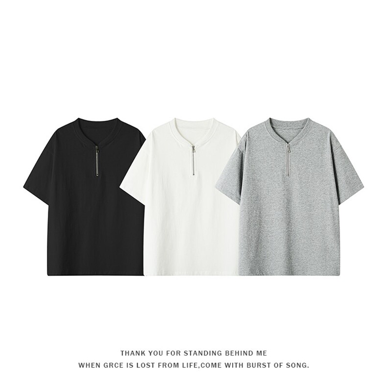 特批P40无差价2025夏季新款面料：100%棉T5136，男装T恤，电商A001