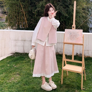 套装女春季学院风2026年春季女通用三件套303-T6908-P190-K308图片