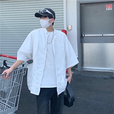 特P50无差价新款夏季时尚潮流百搭衬衫-UC2238港风，男装衬衫，电商A003