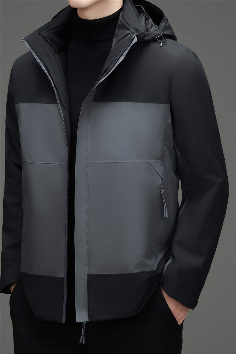 现货秋冬款一衣多穿全热封工艺冲锋衣登山服男户外冲锋衣外套,男装夹克,钱塘723