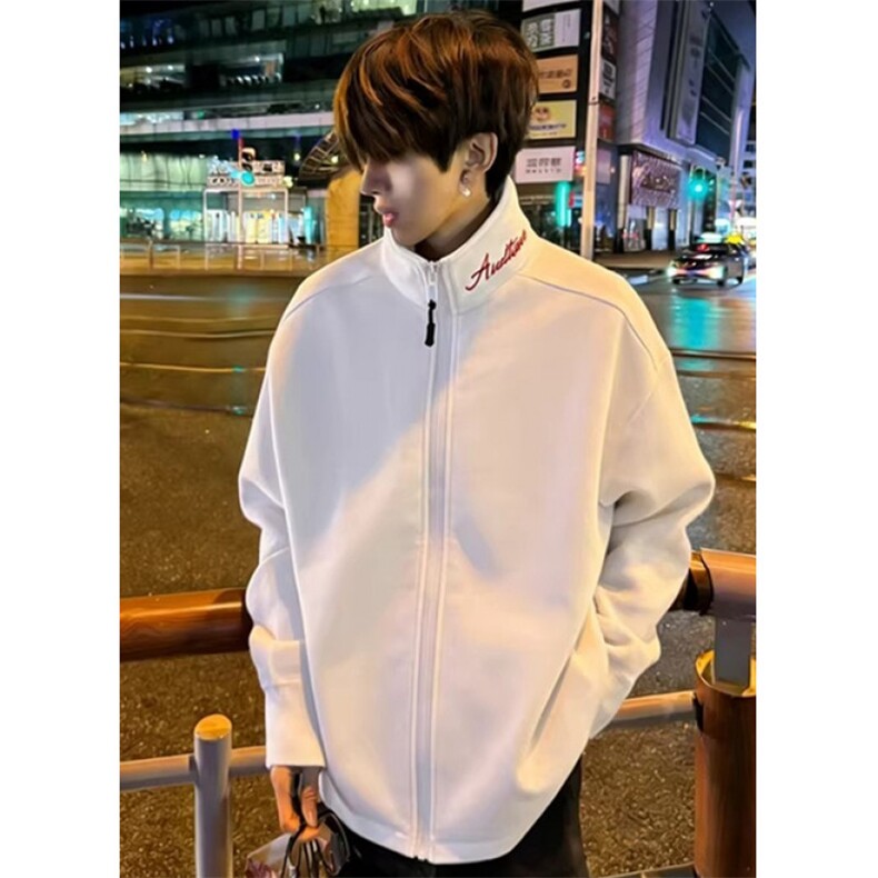 刺绣德绒打底衫男款冬季健身跑步运动训练服立领修身卫衣WW13,男装T恤,星座1116A（原606A-3）