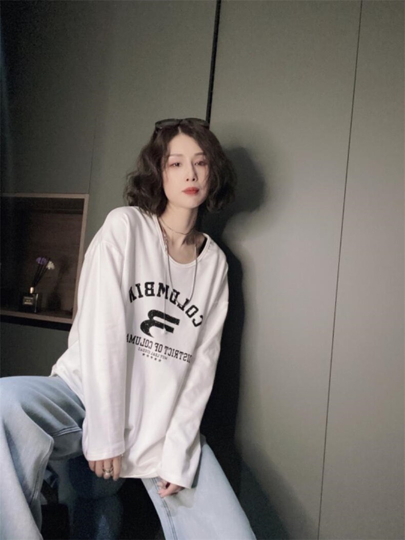 字母T恤均码，女装T恤，可纳奇