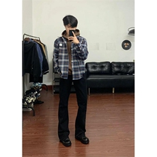 【有货】黑色修身直筒牛仔裤男美式高街cleanfit裤子N083HH-特P32，男装牛仔裤，星座1007（原301D）