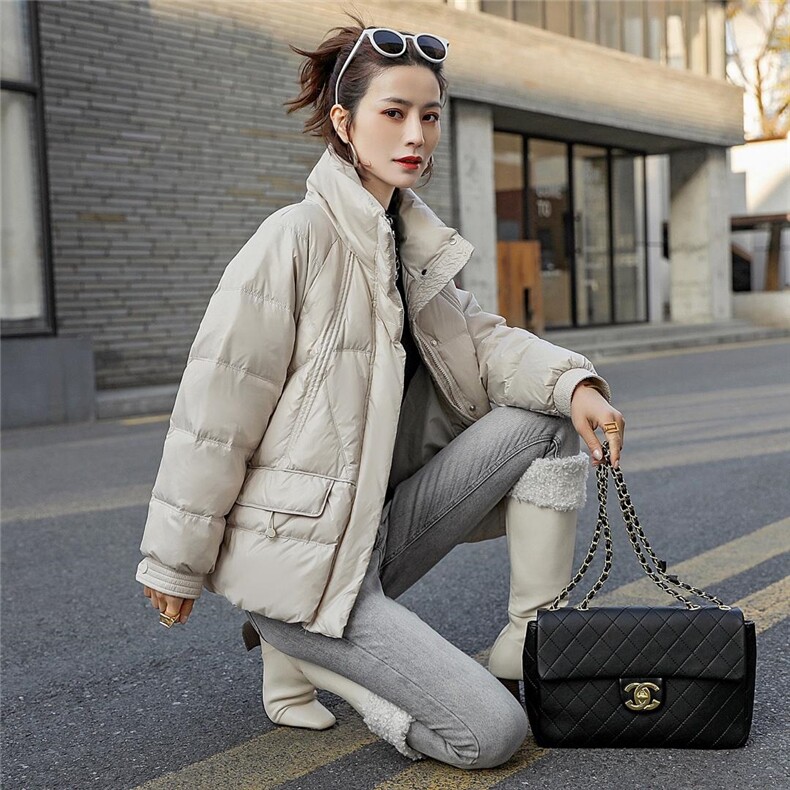 2021新款羽绒服，女装羽绒服，薰衣坊