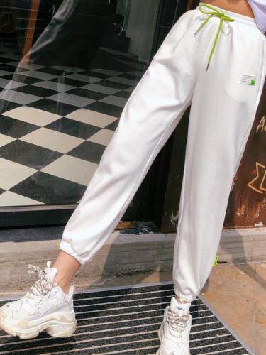 针织卫裤，女装休闲裤，研秀