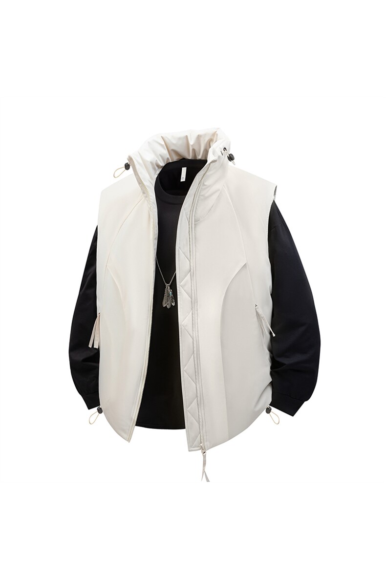 现货冬季马甲棉服得物二开跑量款棉衣男女同款C323-1-MY8881-P55,男装棉衣,电商C323-1