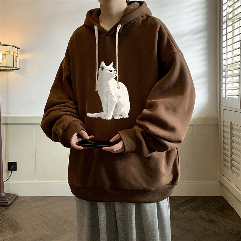 连帽卫衣男大码胖子帽衫大号运动服WY2407-P35,男装卫衣,电商A040