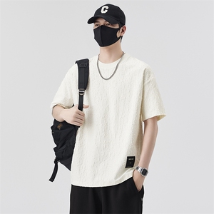 夏季新款男士短袖T恤时尚百搭休闲运动圆领半袖上衣T1115-P48控89图片