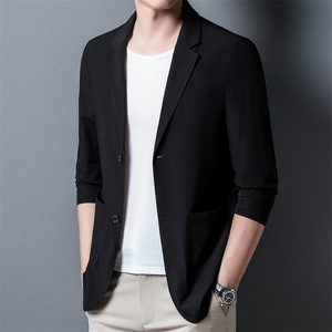 BWA2680钱塘2020-2夏季薄款男士长袖西服外套时尚修身防晒衣P95图片