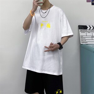 运动夏季韩版潮流帅气时尚潮牌搭配短袖短裤运动A161-2-TZ09-P50图片