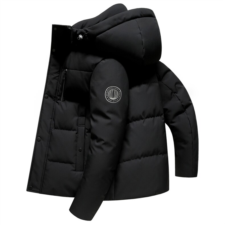 冬装新款加厚保暖户外锁温离子白鸭绒羽绒服外套脱卸帽2410-P140，男装羽绒服，星座1210B