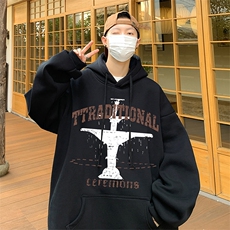 直播品质360克重磅美式卫衣H305特P35同步供应棉H305HM特P45，男装卫衣，电商A486