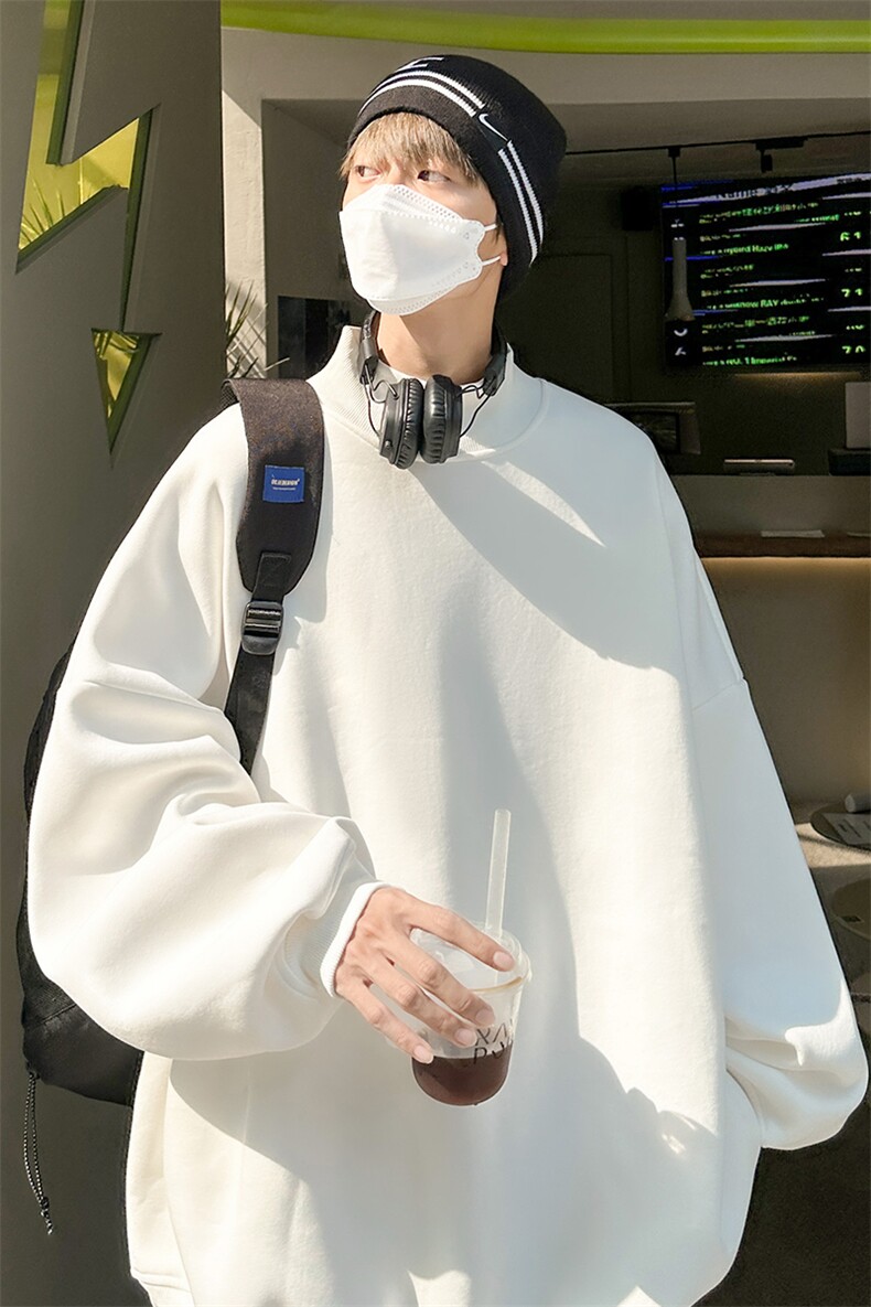 男装加绒加厚打底衫基础款高领卫衣B239-W222-P38,男装卫衣,星座514-2(原B239)