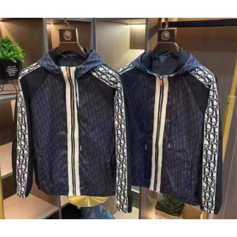 (网络图慎用有大货)轻奢配色休闲夹克外套潮牌 313B-JK127-P105图片