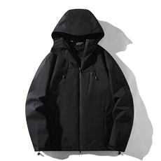新款男女高品质户外登山服青少年学生冲锋衣夹克外套HS6607，男装夹克，星座1206（原A206）