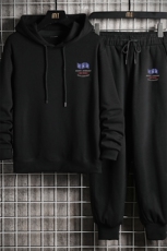 TL8014-P80连帽卫衣套装男运动套装两件套长袖运动服网格挂拍，男装休闲套装，电商A040A
