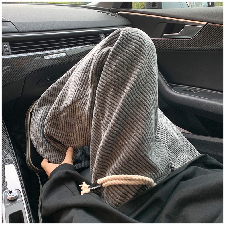 自拍图YK86034-TP35加绒-TP5079.997%氨纶3%秋冬针织卫裤,男装休闲裤,电商A086-1