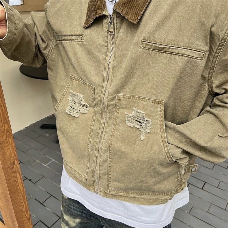 美式韩版工装夹克上衣男潮流外套JK7013-P77,男装夹克,星座208-5