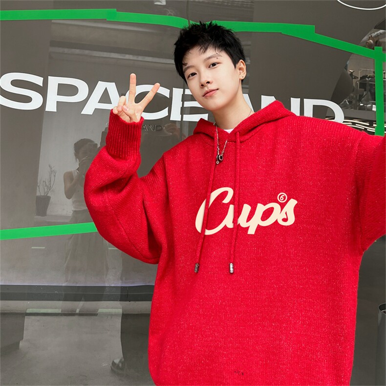 高品秋冬季连帽毛衣男复古慵懒风针织衫毛衣外套MYL3336-P65控88,男装针织衫/毛衣,电商B370