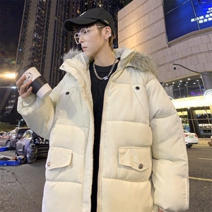 棉服外套男士韩版潮流冬季保暖帅气百搭2024新款ins棉衣MF332-P85图片