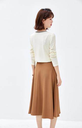 2021秋季新品小香风针织蕾丝上衣，其它，秋子丰色(1F)