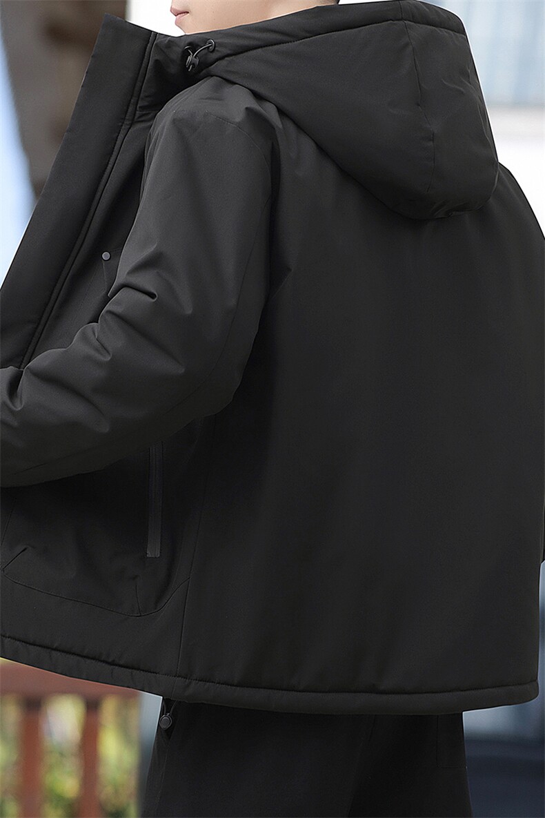 冬季大码M-8XL加厚休闲连帽棉衣男外套大码,男装棉衣,星座209