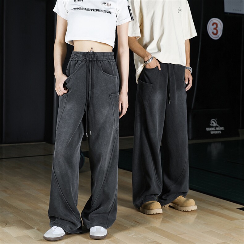 B258-K9903-P65控88抖音品质水洗休闲裤成分70%棉30%聚酯纤维，男装休闲裤，电商B258