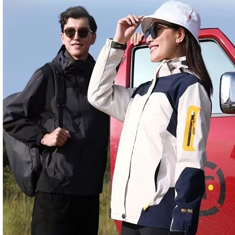 冲锋衣男女两件套三合一美式2026新款户外进藏登山服外套潮,男装夹克,星座410-6（原星座1304-1）