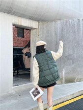 韩版宽松冬季马甲，哦，女装马甲，春信拙源