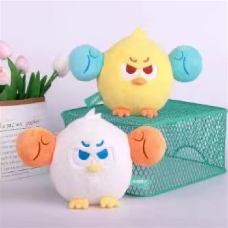 拳小鸡（百个起售），云盛毛绒玩具厂