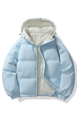 支持二开冬装加棉加厚连帽棉服男女棉衣外套大码面包服M811-P70，男装棉衣，电商A441